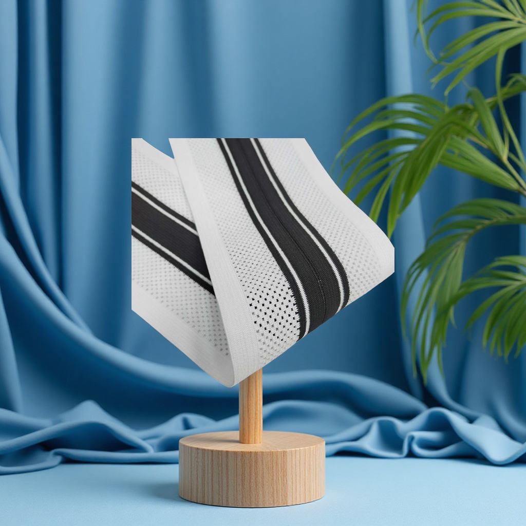 涤纶乳胶橡筋线松紧带平纹弹力腰带辅料10mm110932707