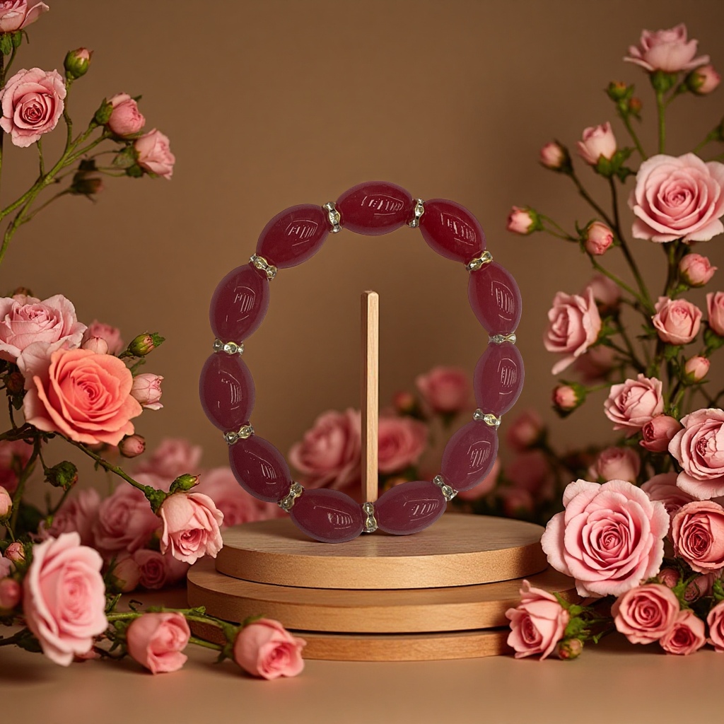 琉璃珠手链简约时尚女款轻奢饰品日常佩戴产品图