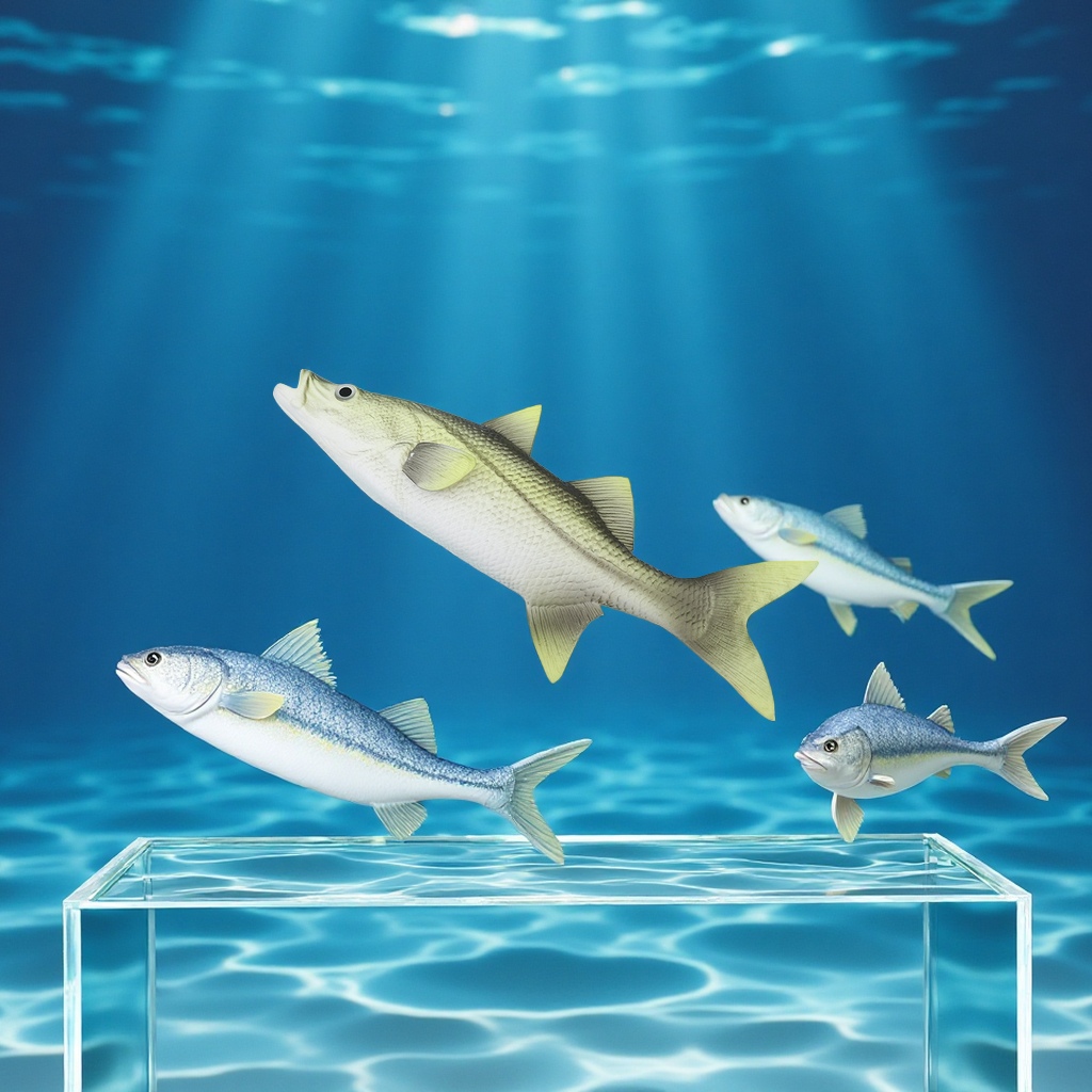 仿真PU海洋鲳鱼鲤鱼鲫鱼摆盘装饰道具工艺品礼品儿童认知玩具