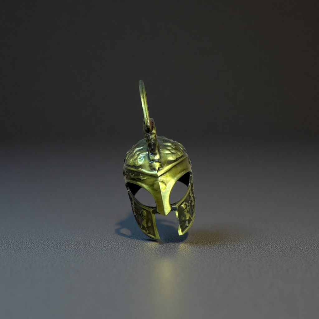 欧洲头盔金属工艺品摆件旅游区纪念品儿童喜欢的玩具细节图