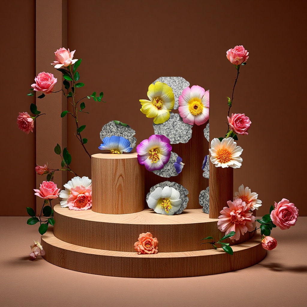 三色堇花束鲜花永生花装饰摆件家居礼品盒