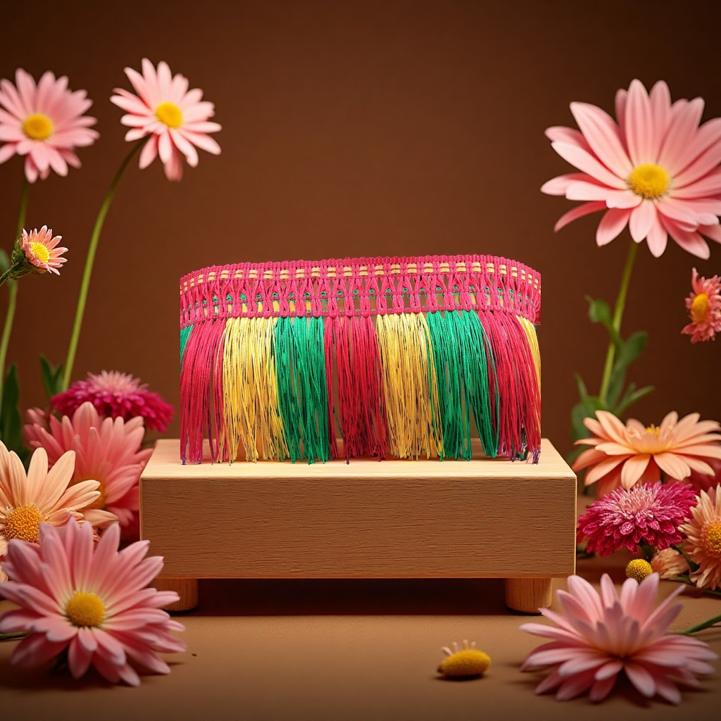 Three-color lace Application Scenario