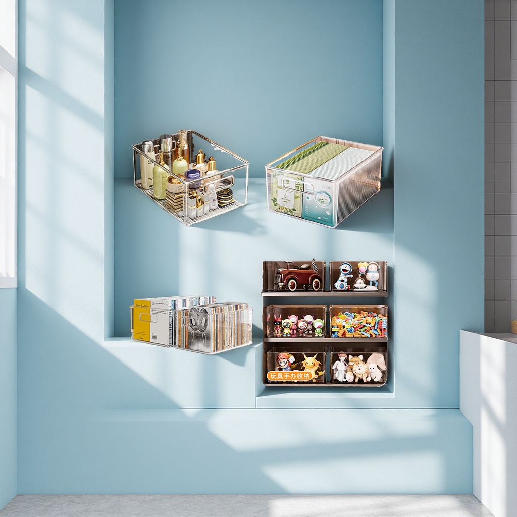 收纳盒/收纳/旋转收纳/内衣收纳盒/多用收纳盒白底实物图