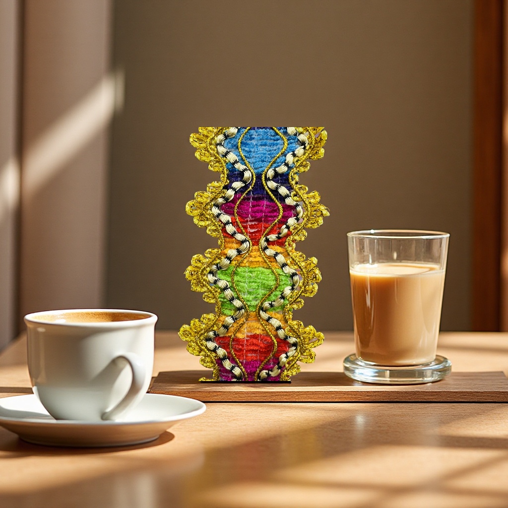 金银丝花边工艺品手工编织精致装饰品居家摆件艺术礼品