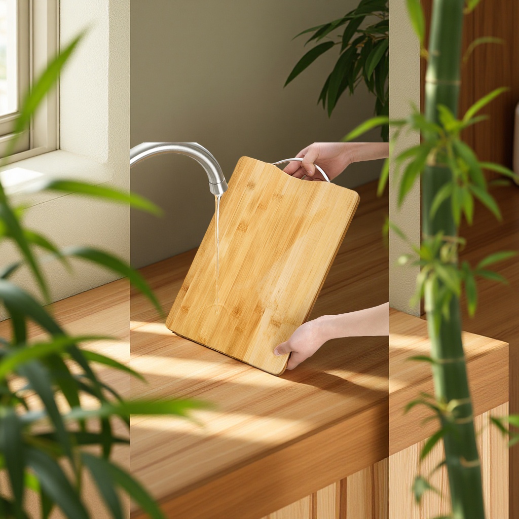 High mountain bamboo cutting boards, household cutting boards, meat sticky boards, solid wood cutting boards, cutting boards, fruit cutting boards, wholesale complementary food, rolling noodles Specification image