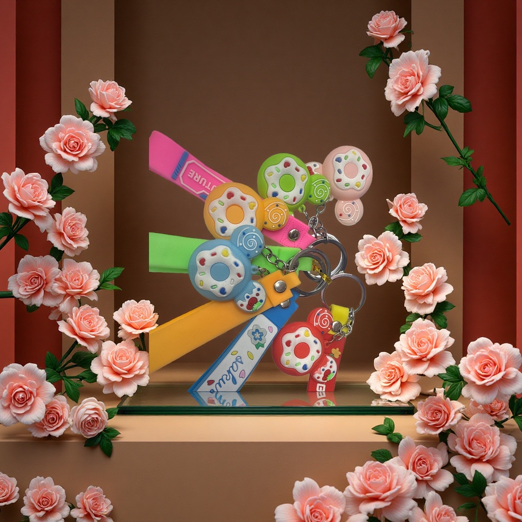 钥匙扣挂件卡通小猪佩奇钥匙扣挂饰可爱儿童礼物挂件