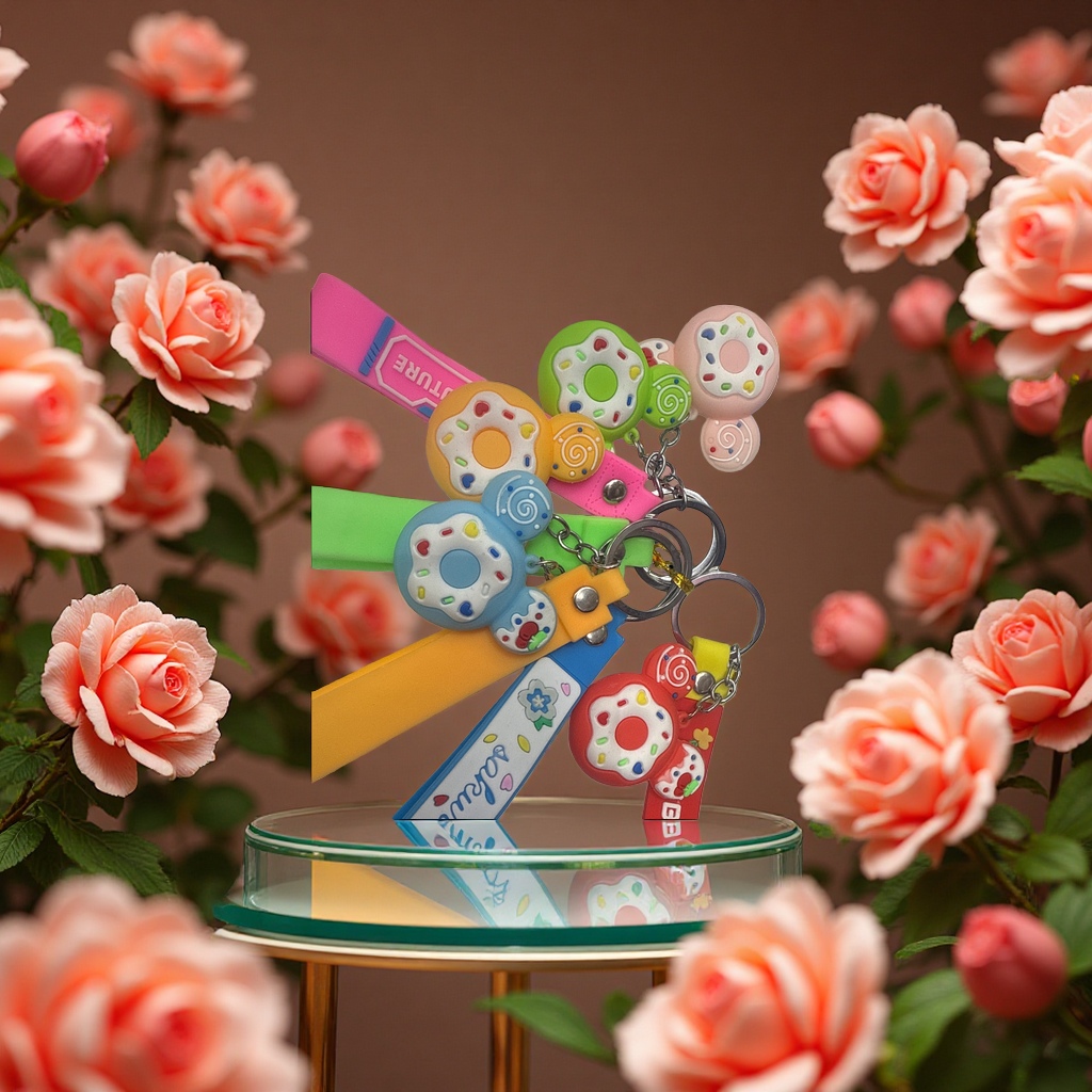 钥匙扣挂件卡通小猪佩奇钥匙扣挂饰可爱儿童礼物挂件细节图