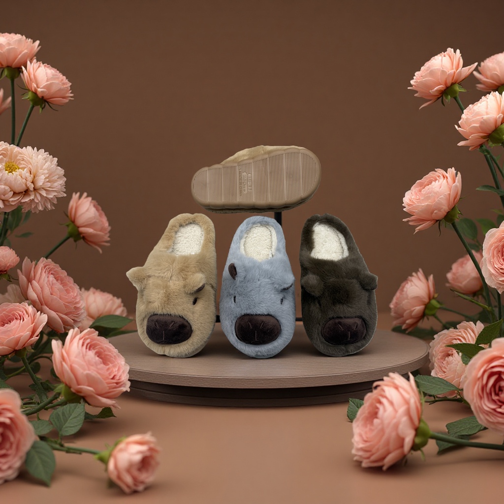 男式棉鞋实物图