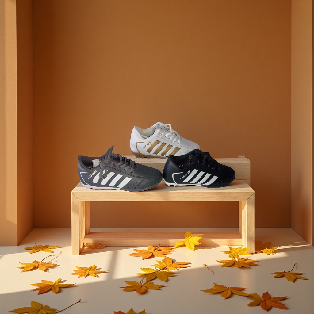 Classic men's sports shoes, casual sports shoes, football shoes Specification image