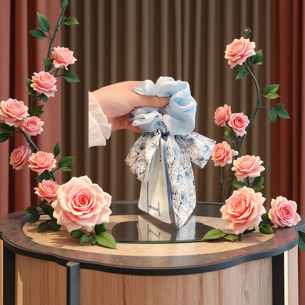 头饰布圈时尚发圈弹性发圈女款发饰潮流发圈