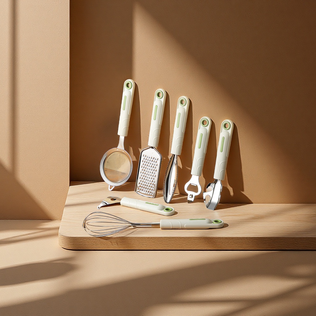 厨房小工具套装家用削皮器厨具辅食工具批发日用百货厨用刀剪具刀具套装