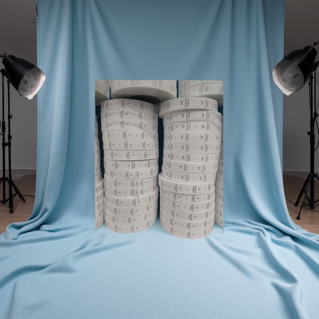 水洗标可水洗标签布料标识布艺贴布标可撕标防水标