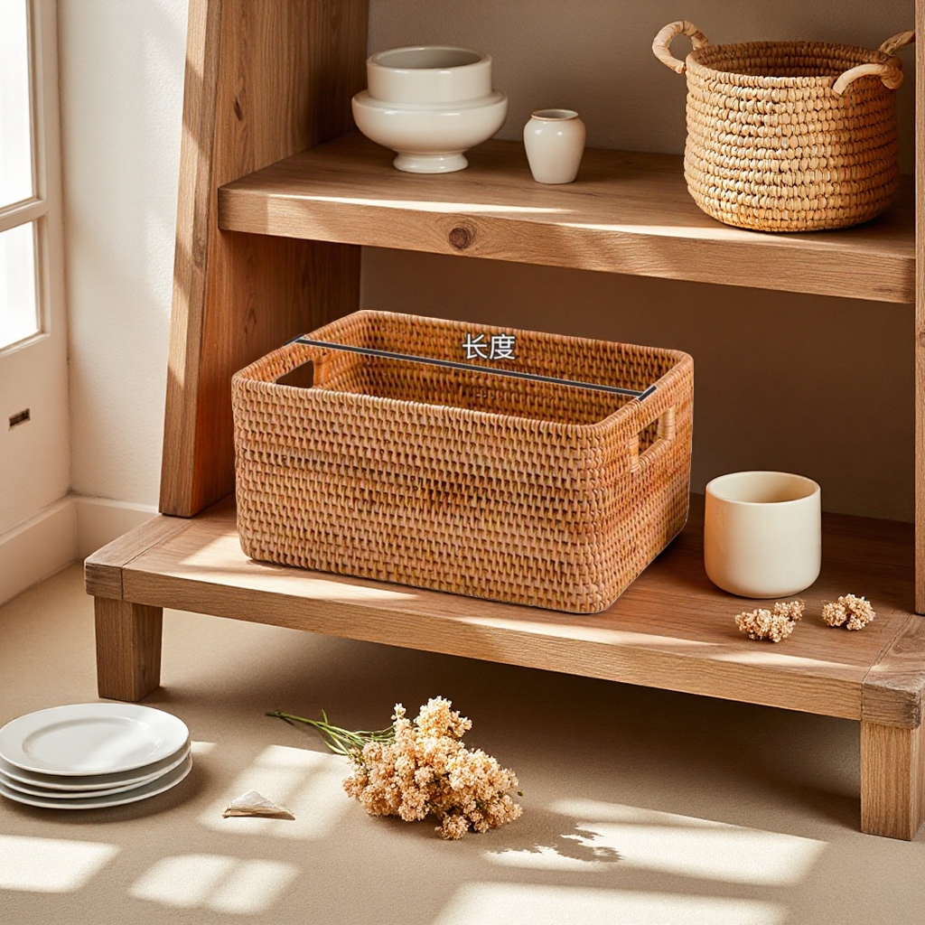 柳编白底实物图