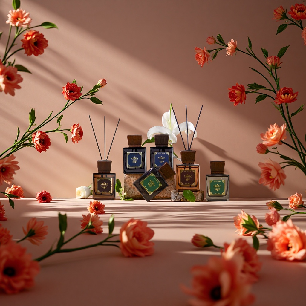 香薰蜡烛工具实物图