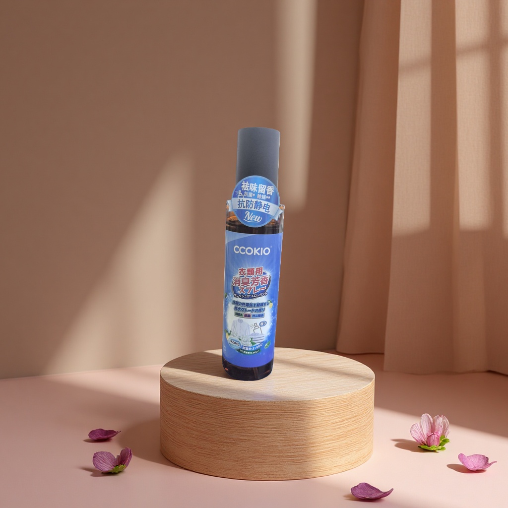 Kuyouke Clothes Deodorizing Fragrance Spray. Application Scenario