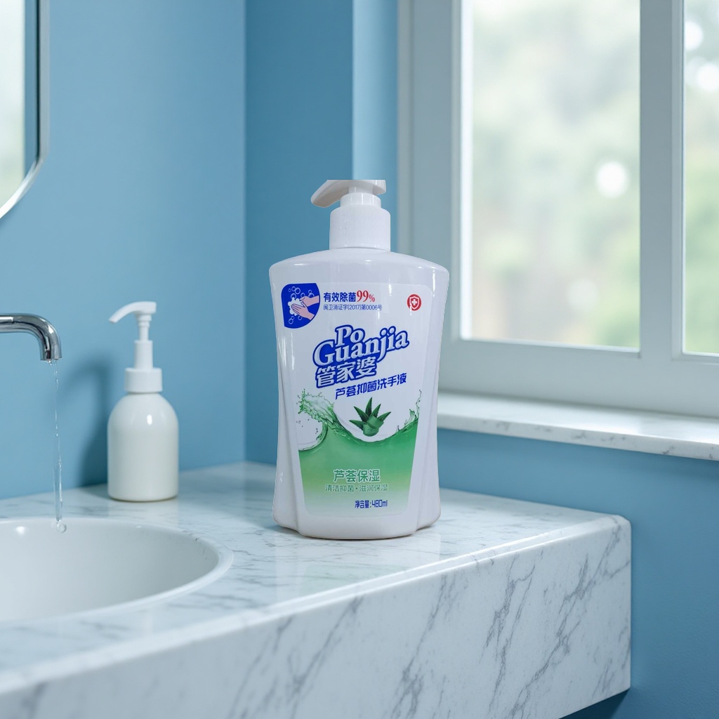 抑菌洗手液实物图