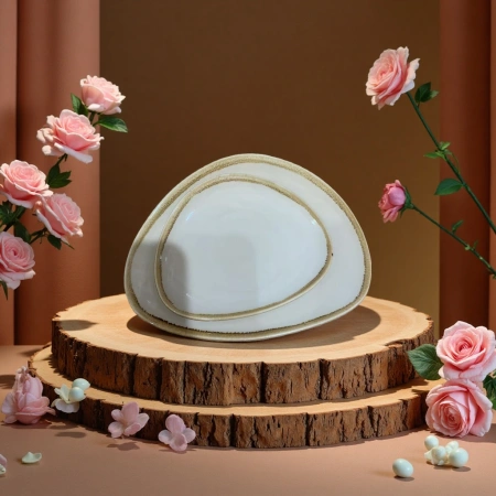 New 2026 colored glaze yellow-edged irregular-shaped dinner plates, hotel restaurant plates and small bowls New 2026 colored glaze yellow-edged irregular-shaped dinner plates, hotel restaurant plates and small bowls