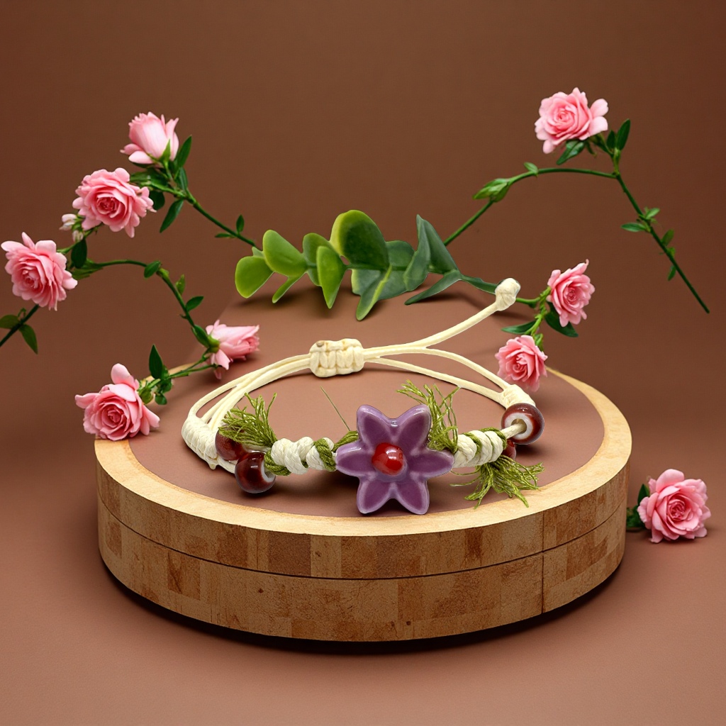 盆栽植物细节图