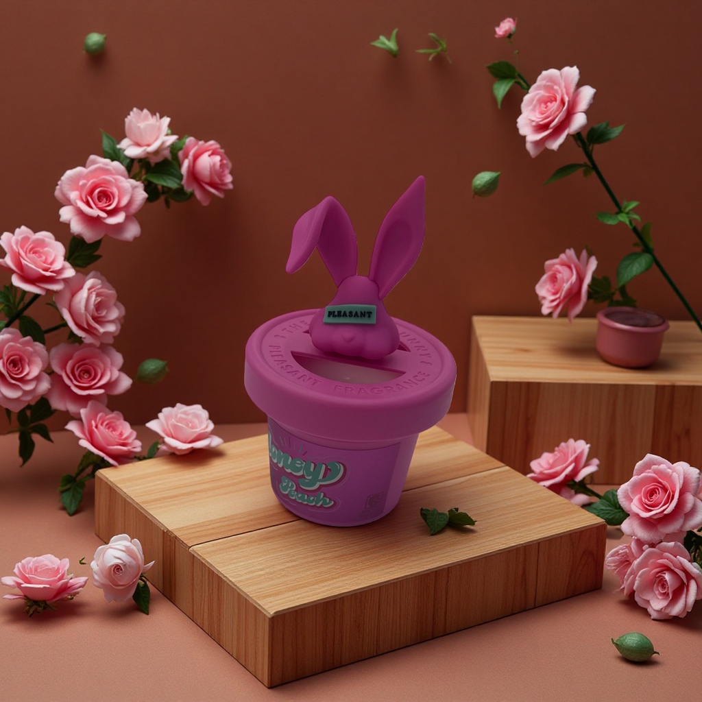 卡通款固体香膏清新持久留香男士女士通用便携装