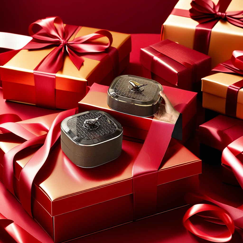 多层坚果盒细节图