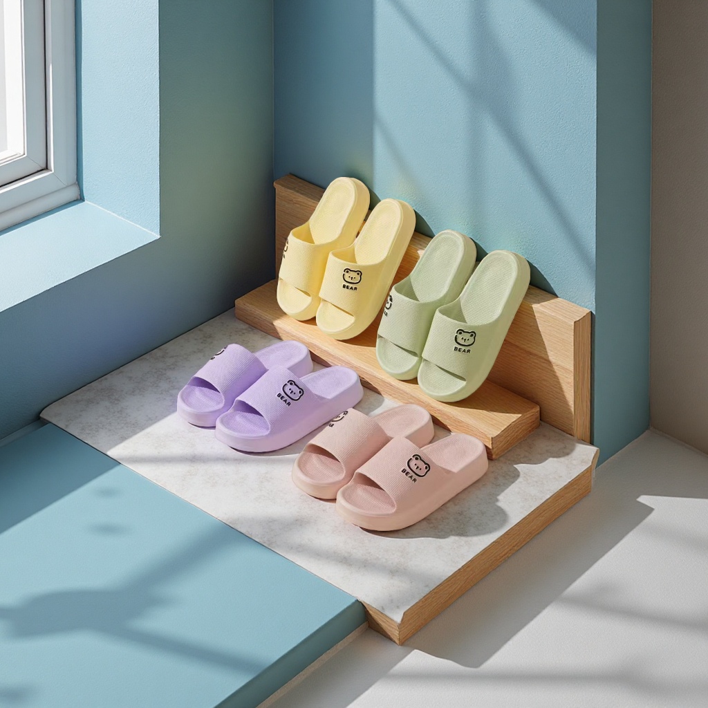 Women's summer fashion slippers full figure