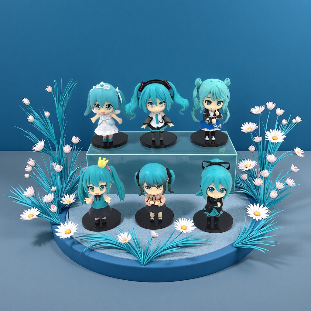 6款可爱小公主．卡通动漫公仔摆件玩具可爱萌趣装饰摆设细节图