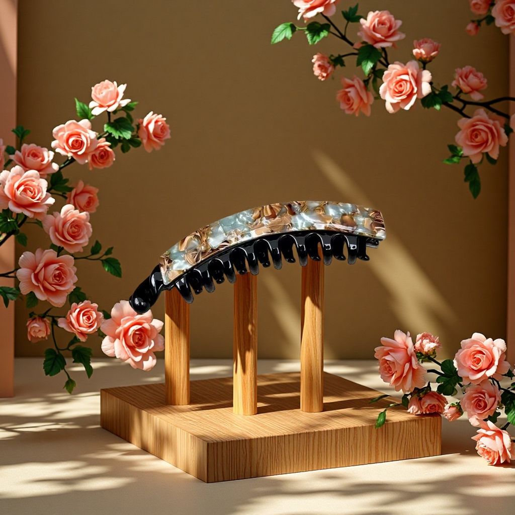 头饰白底实物图