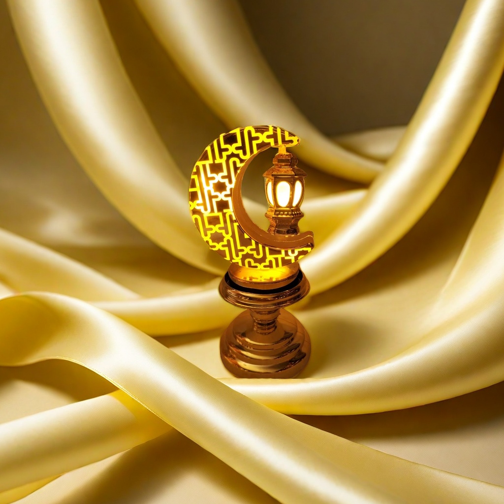 跨境新款LED风灯中东风格镂空烛台手提电子蜡烛灯笼家居装饰摆件