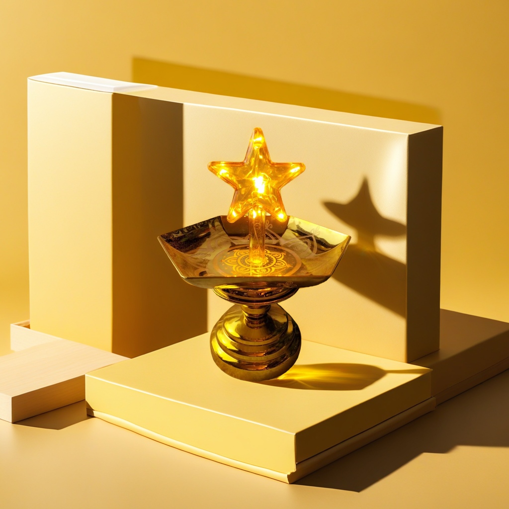 跨境新品中东款节日星星月亮节城堡电子蜡烛风灯派对装饰用品124454493产品图