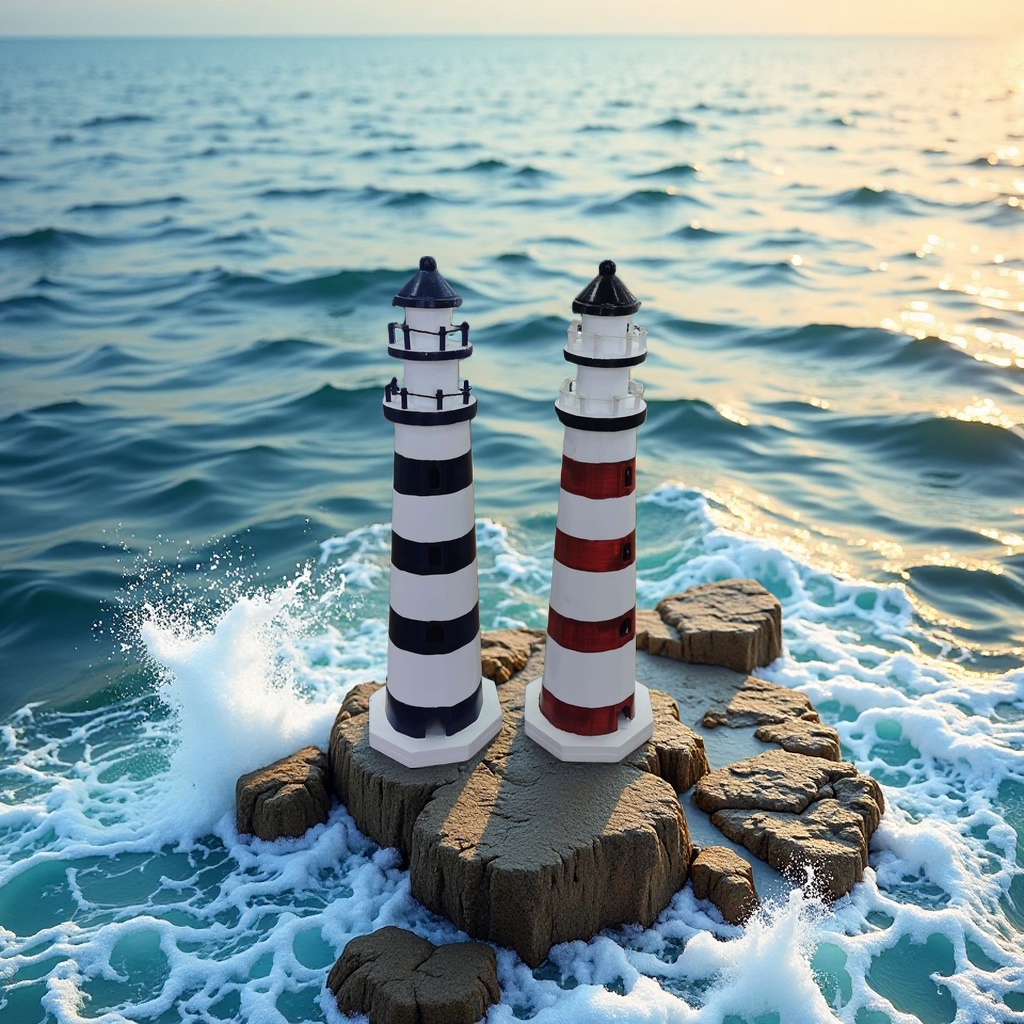 海洋相框地中海帆船模型一帆风顺摆件木质海鸟小船工艺船书桌海洋风装饰品1