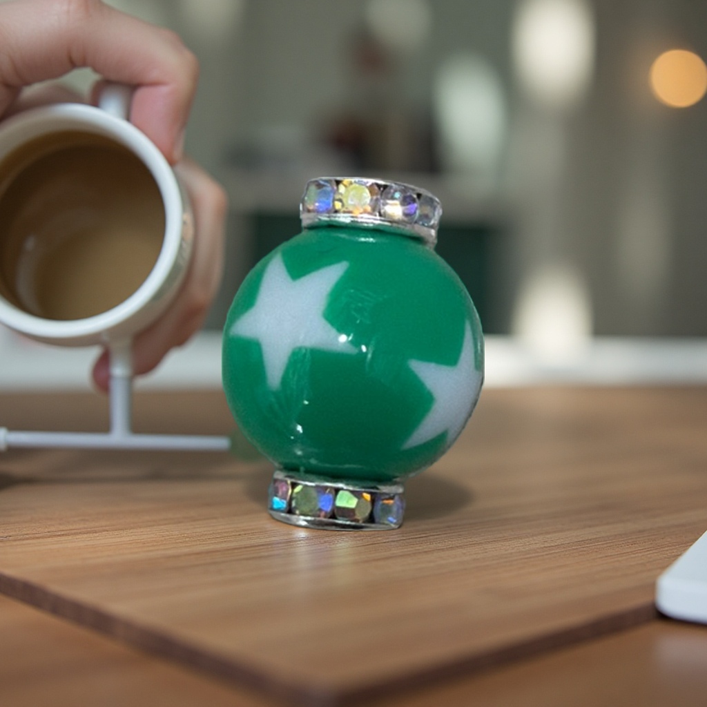 手编球手工编织装饰球圣诞挂饰节日装饰球产品图