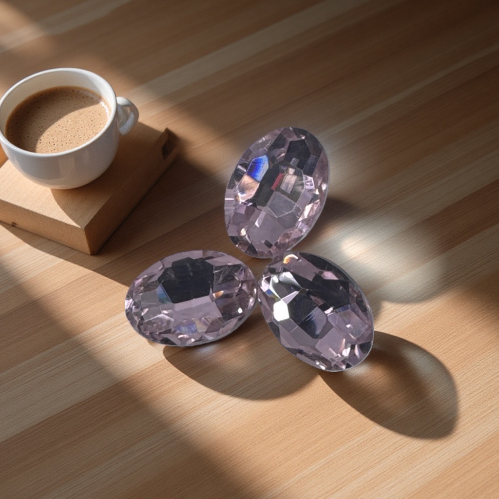 10-piece set of women's metal retro large pearl decorated buttons