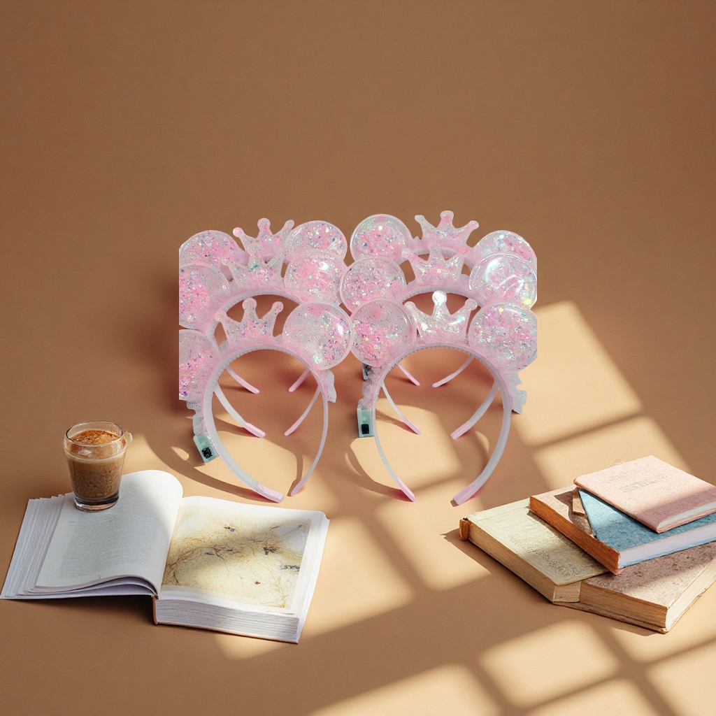 闪光头箍带灯玩具闪光效果儿童派对道具细节图