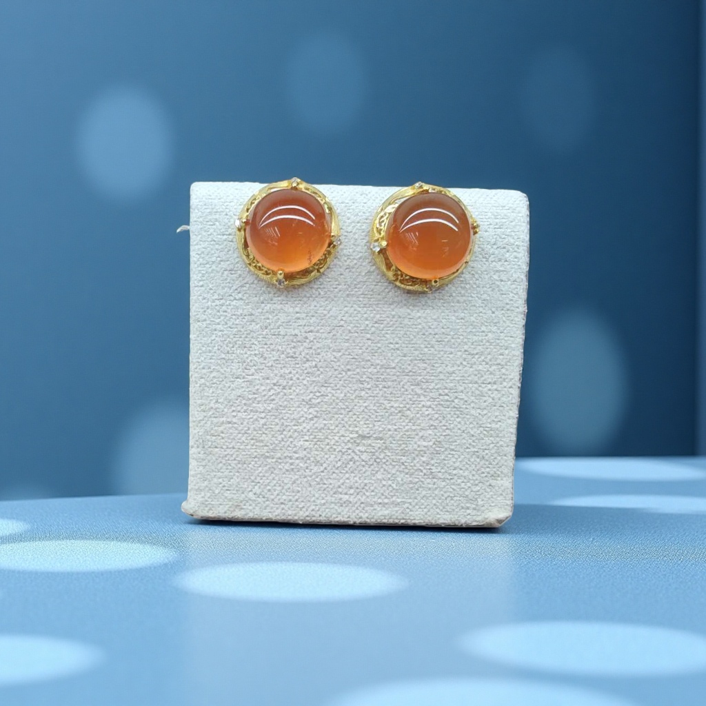 银加时尚耳钉潮流百搭系列耳环简约设计