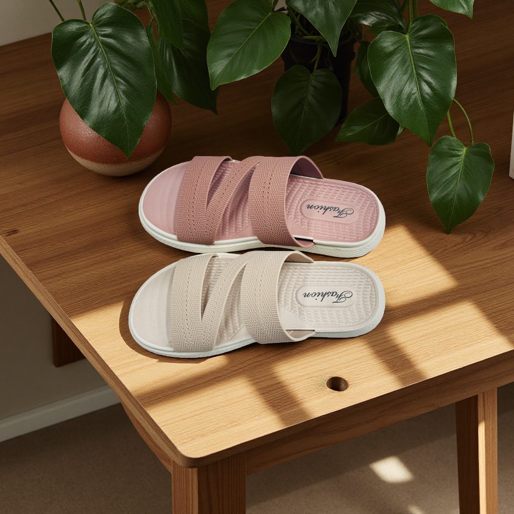 Sandalias moda de verano de mujeres zapatillas versátiles zapatillas de moda de verano de mujeres Specification image