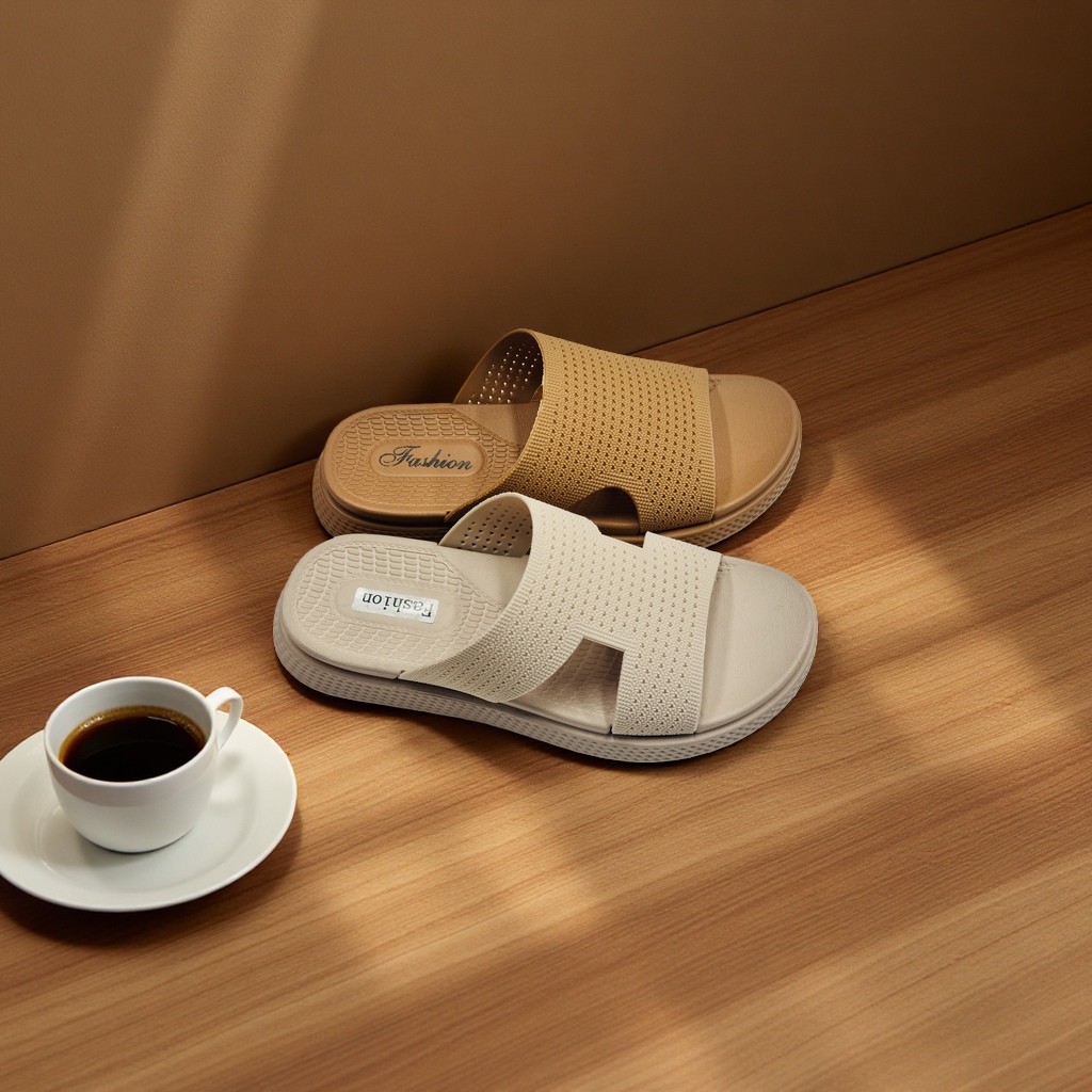 Zapatillas para el hogar suela suave antideslizante baño doméstico engrosado cómodo transpirable mujeres details Picture