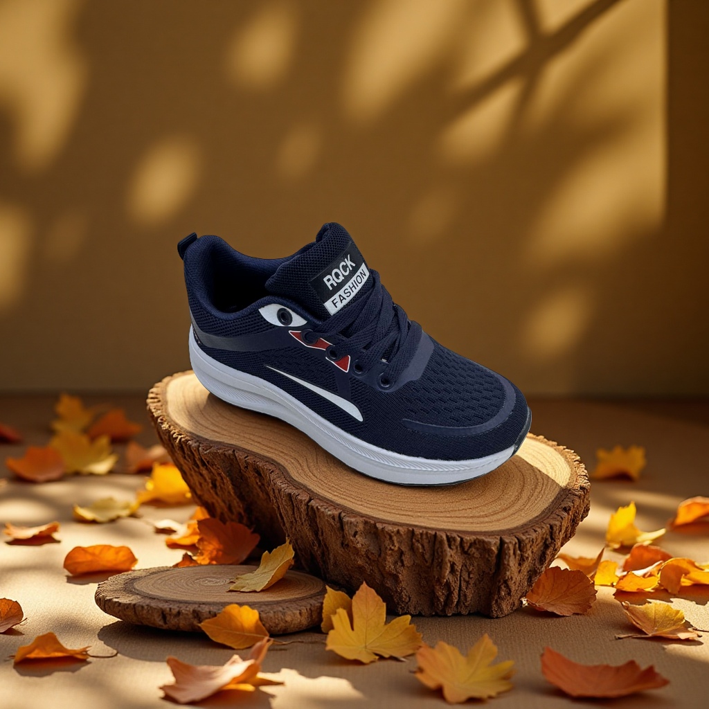 Retro classic sports shoes for men, casual sports shoes 3 details Picture