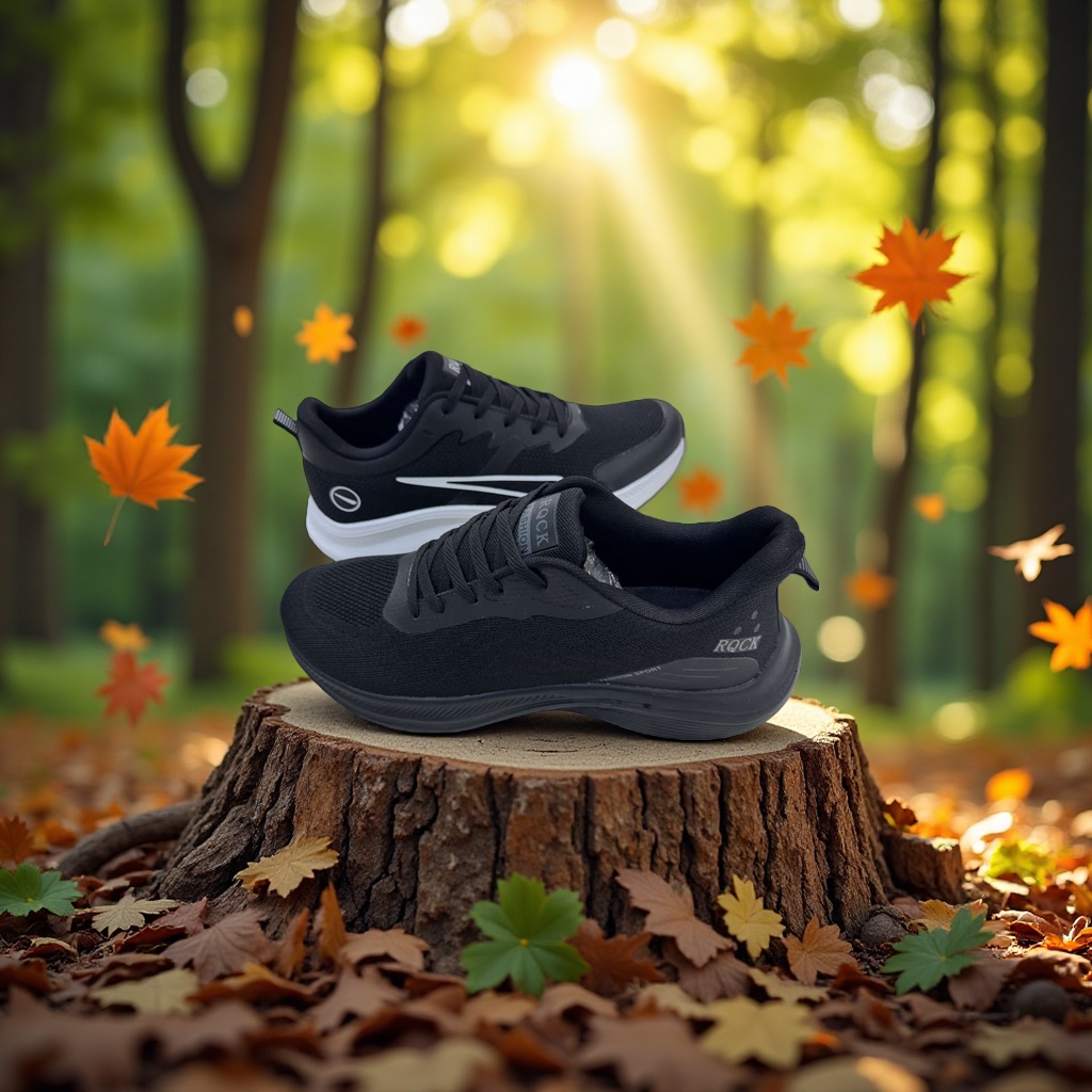 Men's casual sports shoes are breathable, comfortable, shock-absorbing and anti-slip Application Scenario