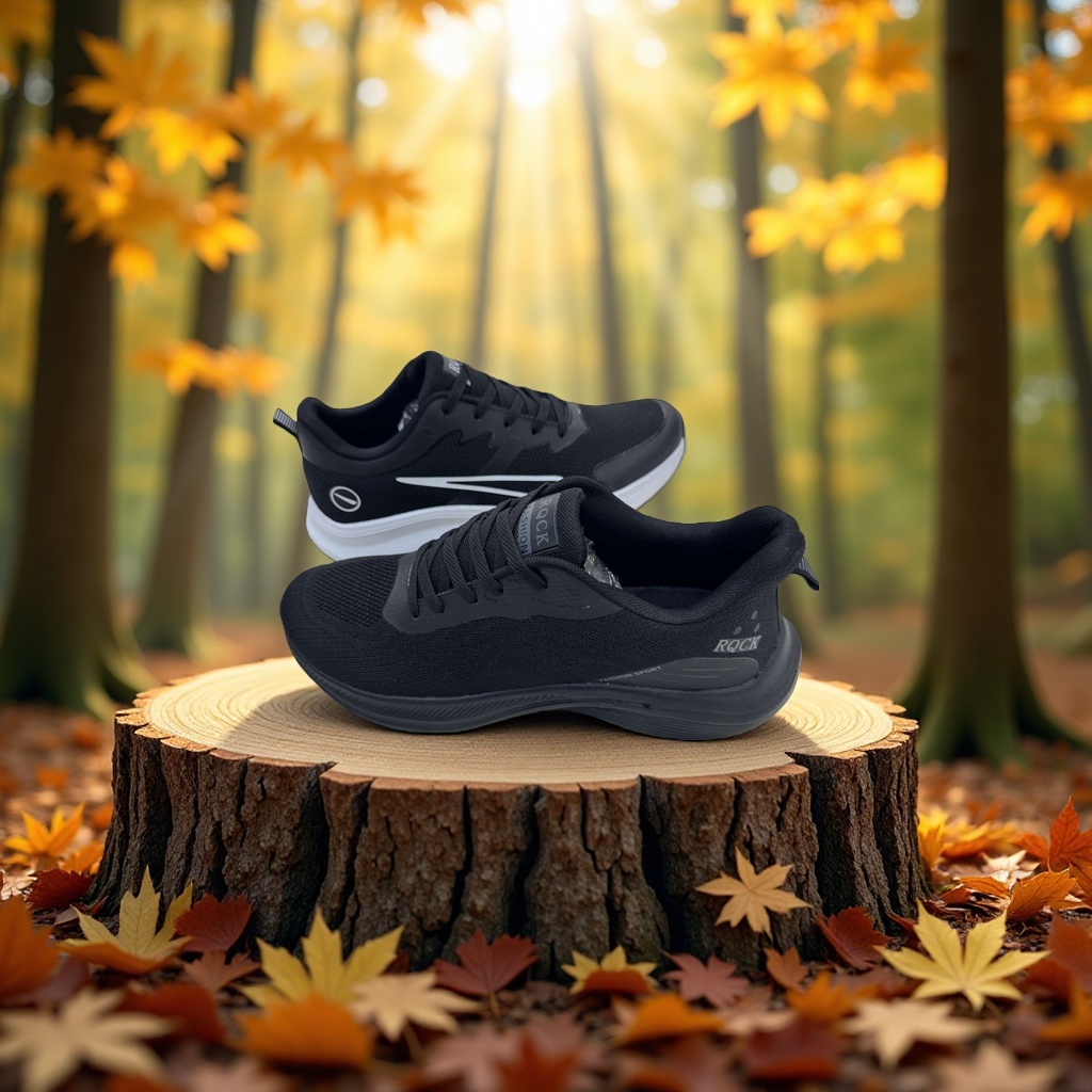 Men's casual sports shoes are breathable, comfortable, shock-absorbing and anti-slip Specification image