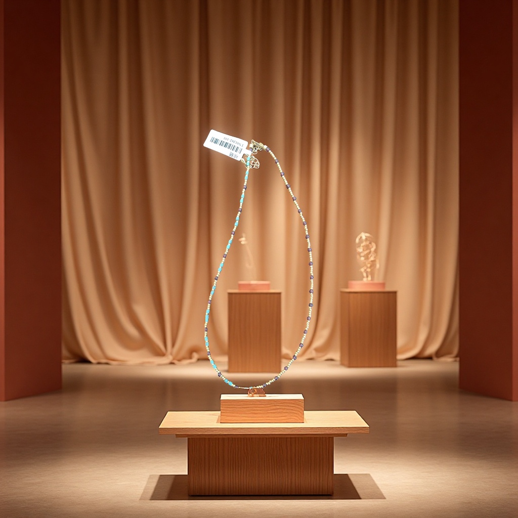 香奈尔玉吊坠项链尚佳饰品搭扣设计感简约风102602219