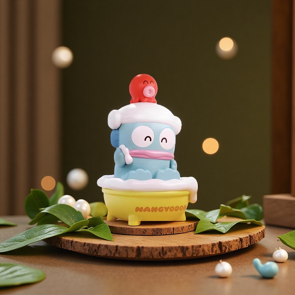 三丽鸥HANGYODON惬意生活系列香薰摆件-洗香香款