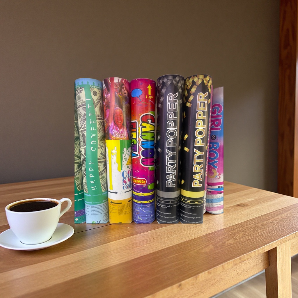 礼花烟花喜庆红纸灯笼春节装饰家用室内户外礼炮喜庆礼炮喜庆直播间礼炮