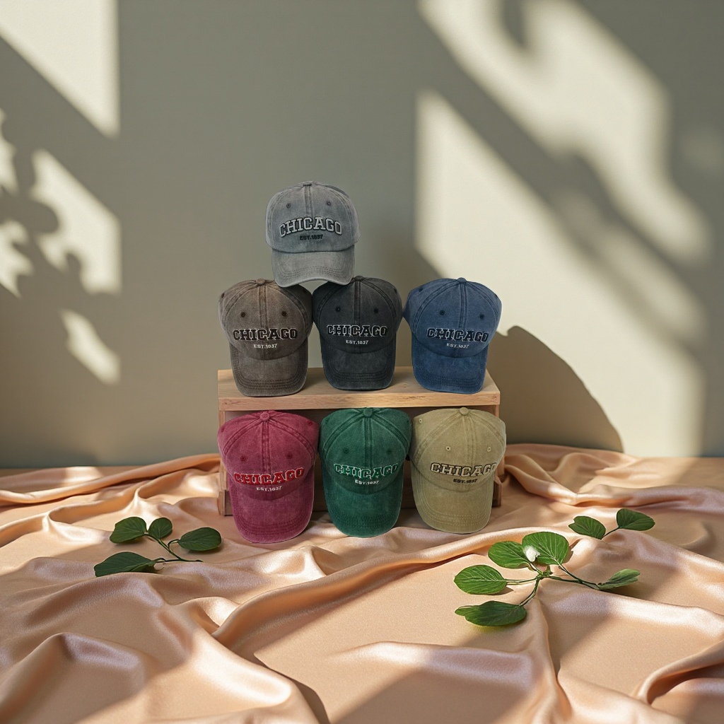 羽毛球帽、网球帽实物图