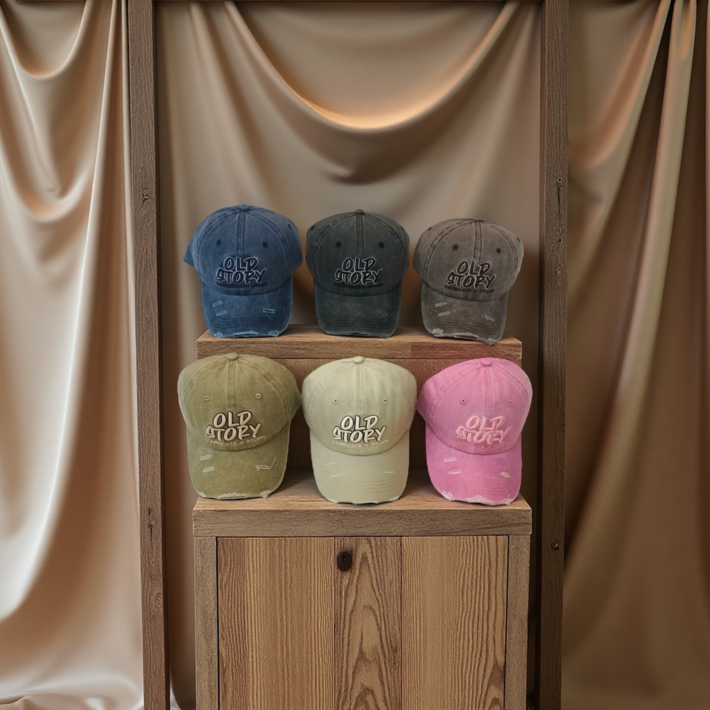 羽毛球帽、网球帽实物图