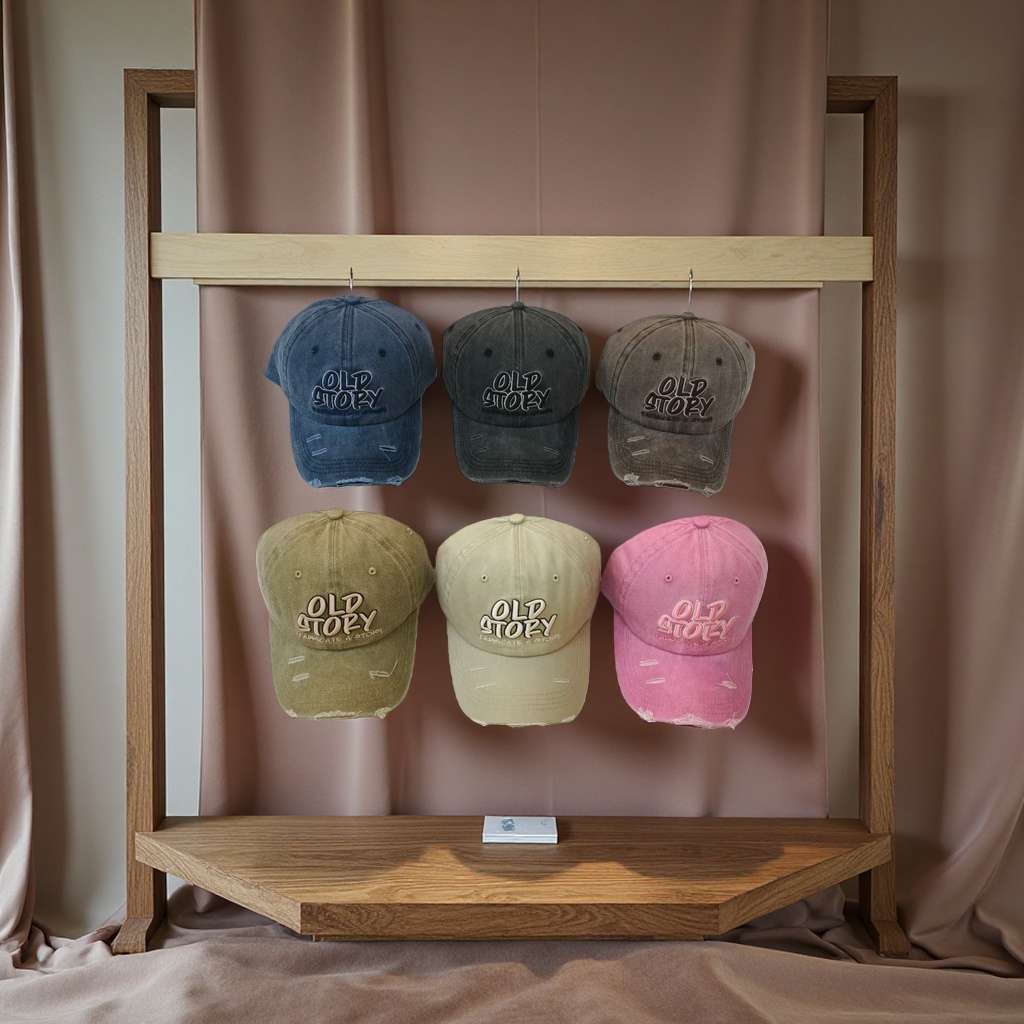 速干空顶马尾帽细节图