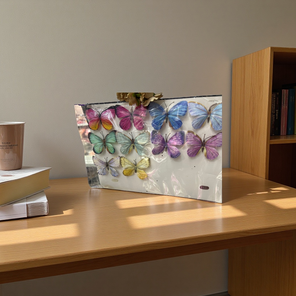 莫奈花园仿真塑料花人造花手工花饰品材料详情2
