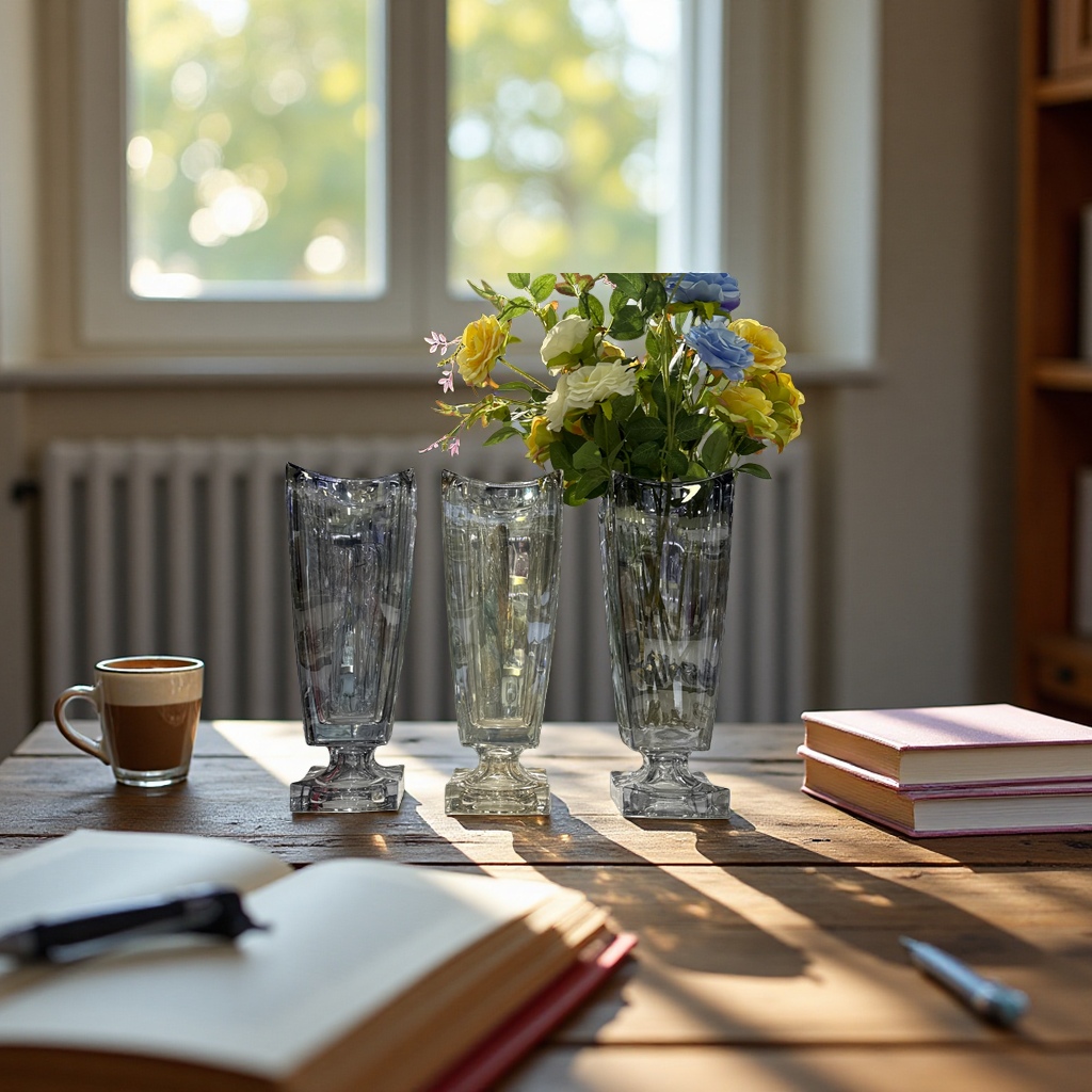 花瓶陶瓷摆件家居装饰简约复古客厅用品