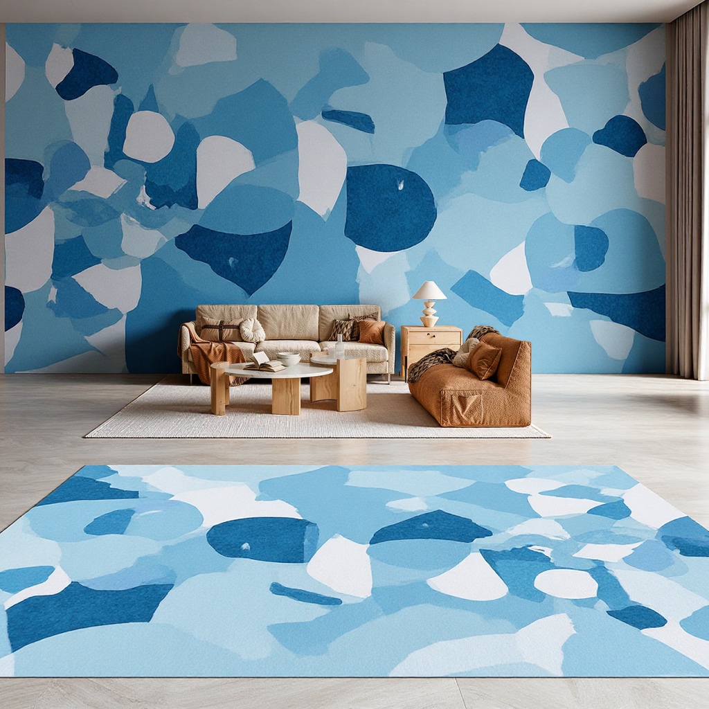 跨境仿格栅木条纹3d立体自粘墙贴防水加厚背景墙装饰壁纸家装定制产品图