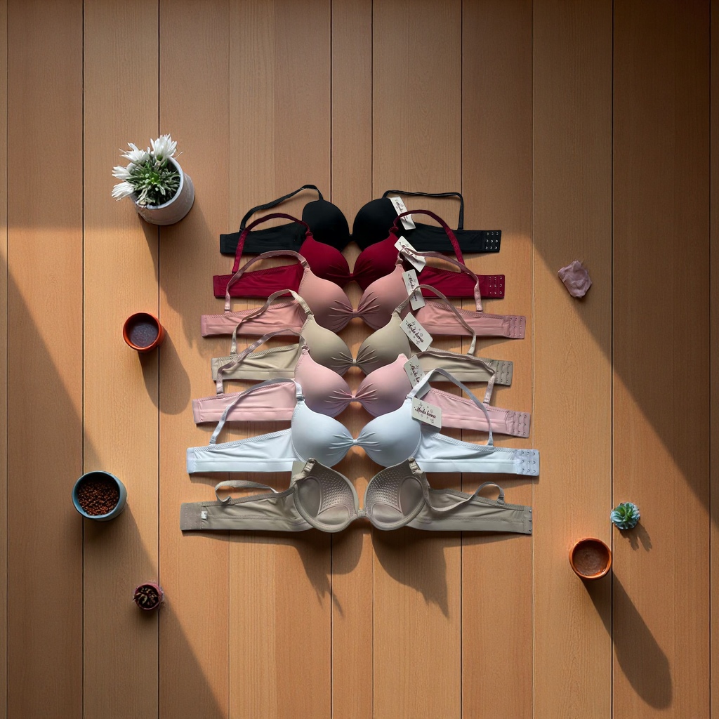 新款外贸女士文胸B杯眼镜款反捆锦纶消光泳布