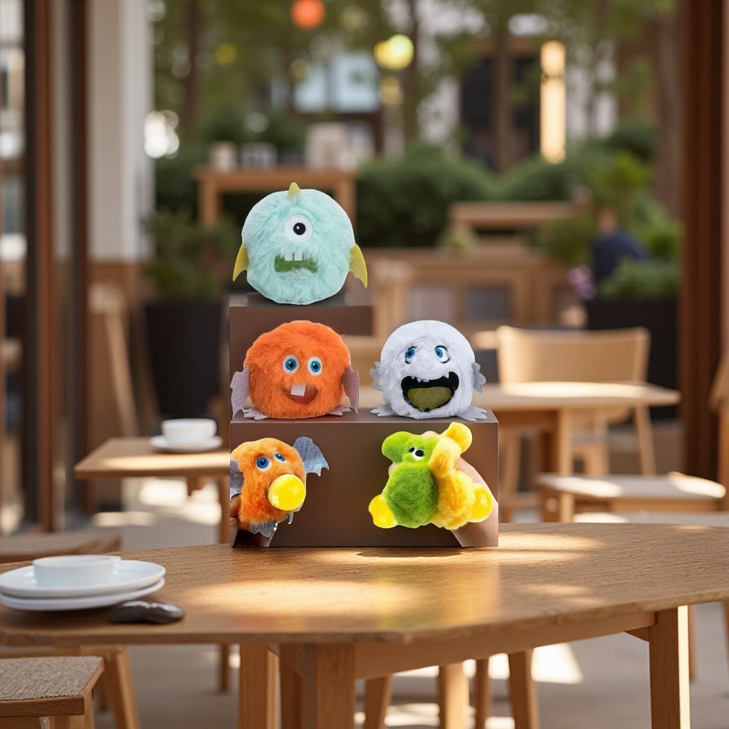 捏捏乐发泄玩具毛绒玩具可捏可压解压神器婴儿毛绒产品